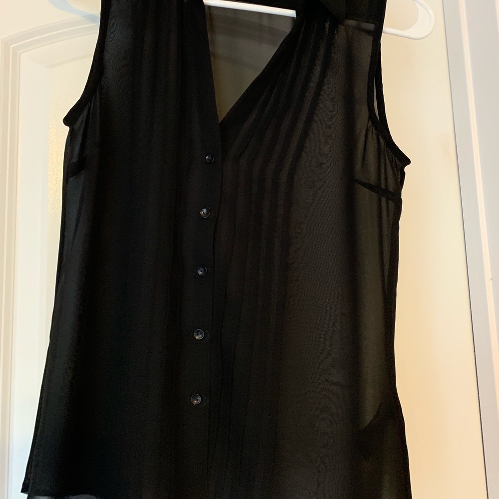 H&M Sheer button Down